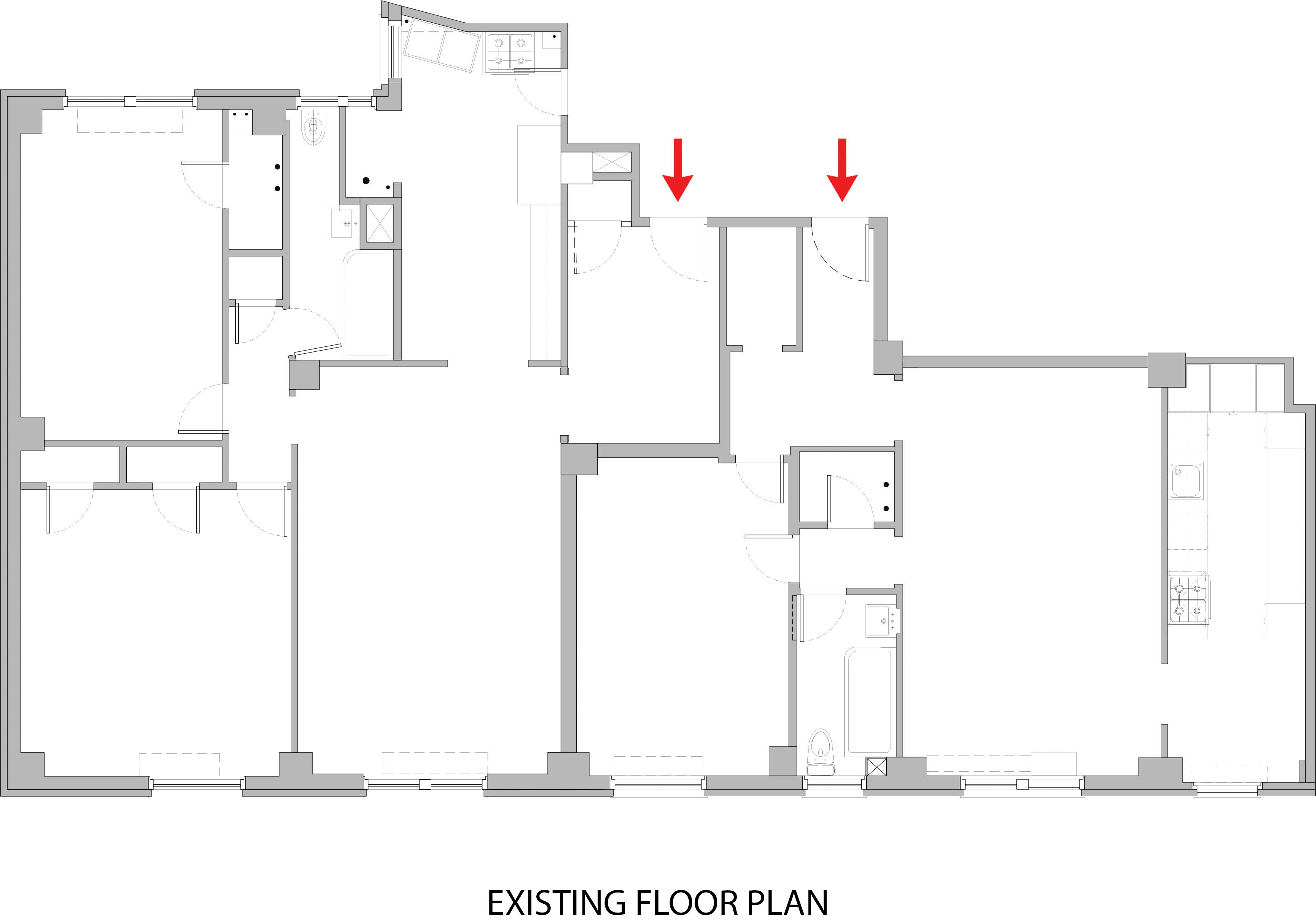 Floor Plan Existing